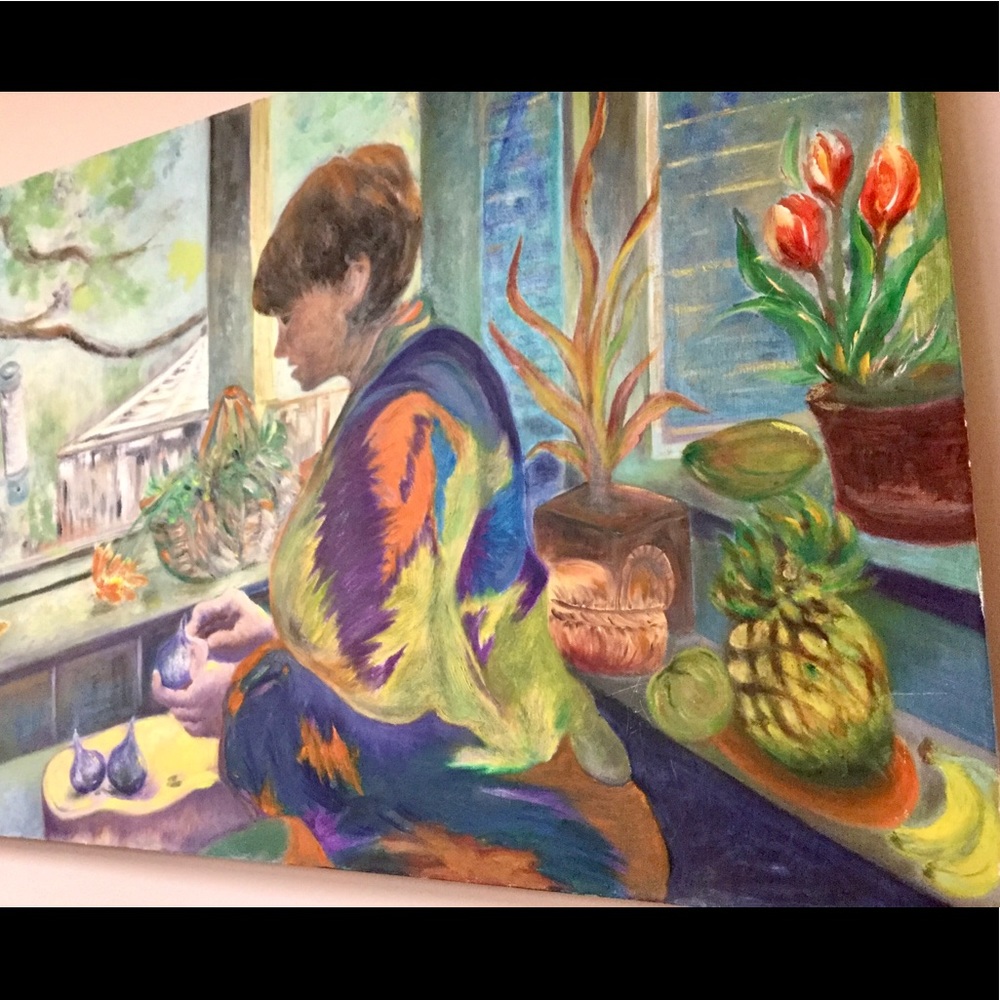 Kitchen Painting - Acrylic on Canvas - 36 x 24in